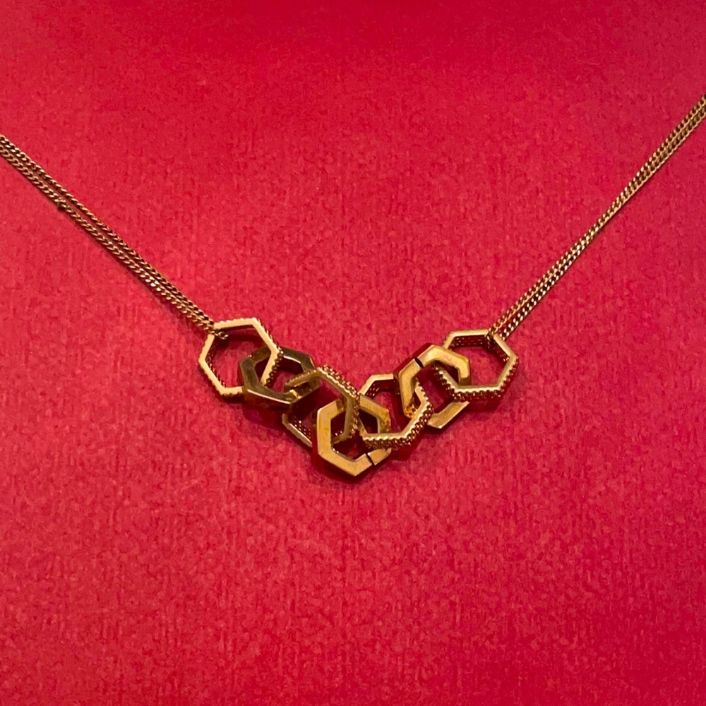 AllSaints Geo Gasket Necklace